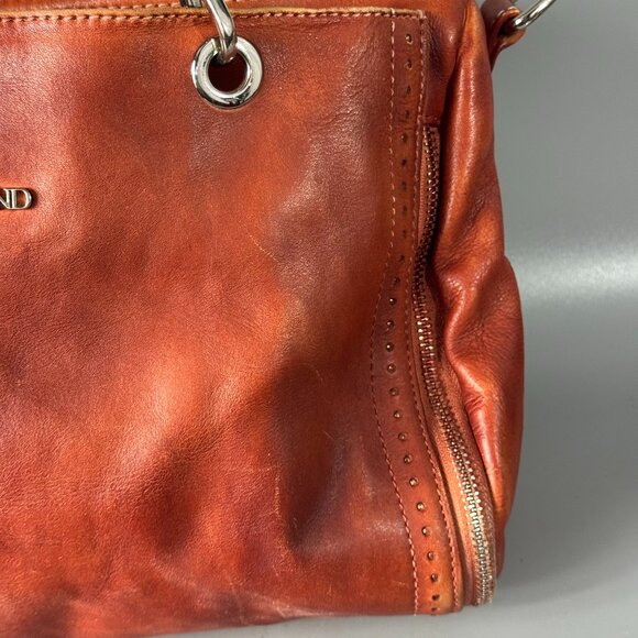 Old Trend Lily Leather Satchel with Crossbody Strap - Picture 3 of 15